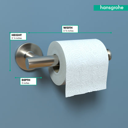 hansgrohe Logis Universal Toilet Paper Holder without Cover