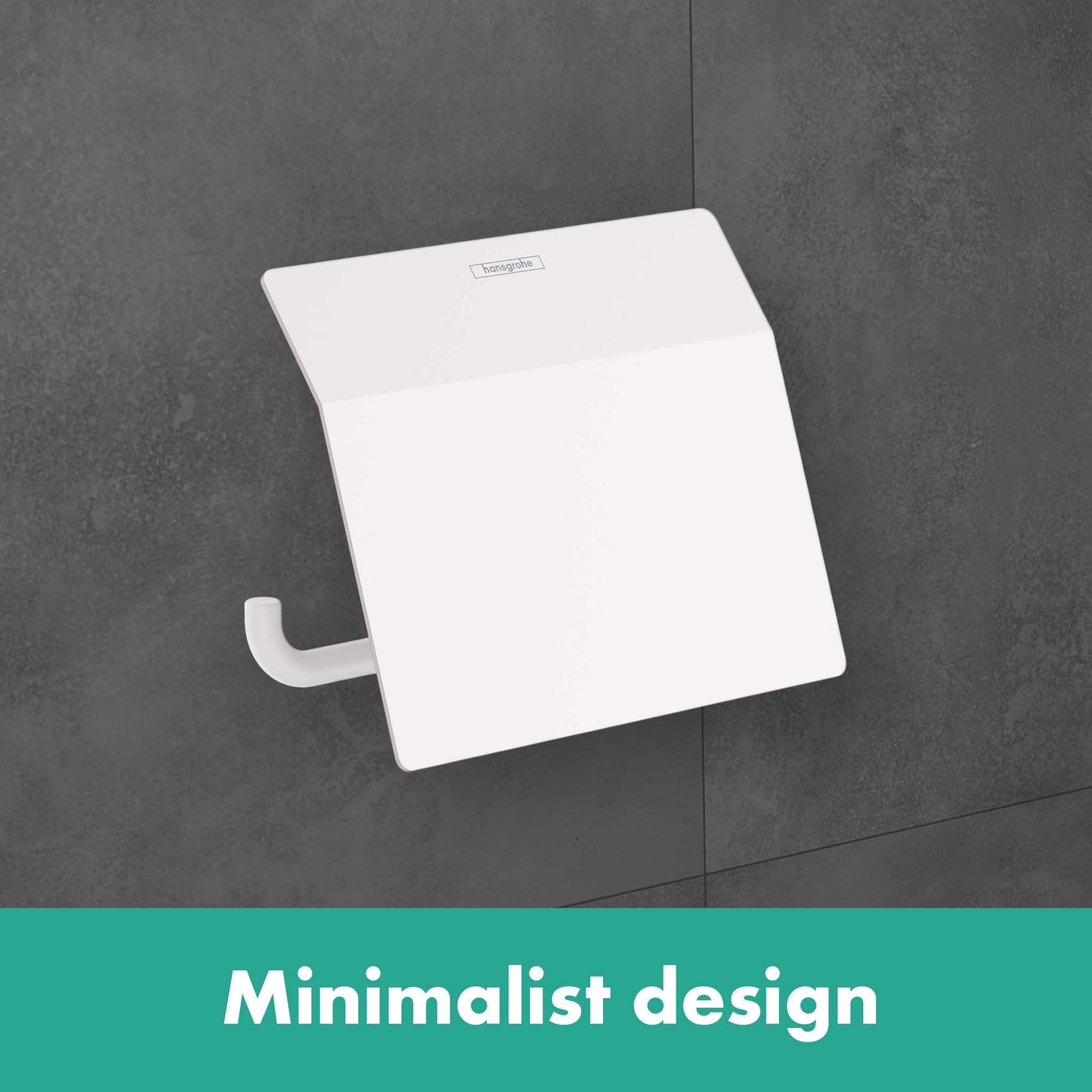 hansgrohe AddStoris Toilet Paper Holder with Cover