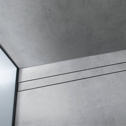 hansgrohe RainDrain Rock Trim Flex 27 5/8" Cut to Size and Tileable