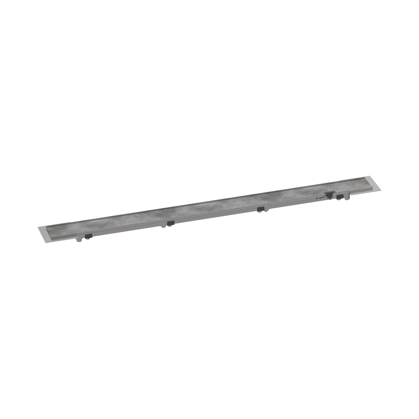 hansgrohe RainDrain Rock Trim Flex 31 1/2" Cut to Size and Tileable