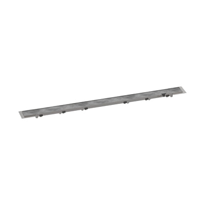 hansgrohe RainDrain Rock Trim Flex 35 1/4" Cut to Size and Tileable