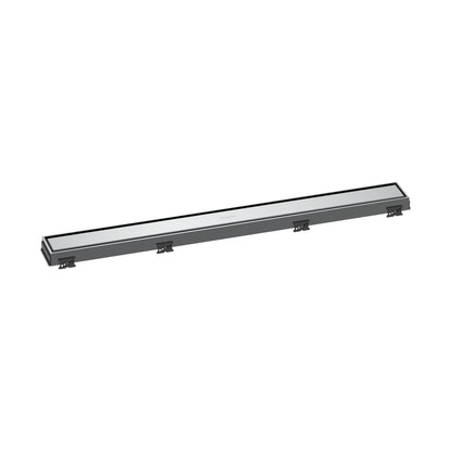 hansgrohe RainDrain Match Trim 27 5/8" with Height Adjustable Frame