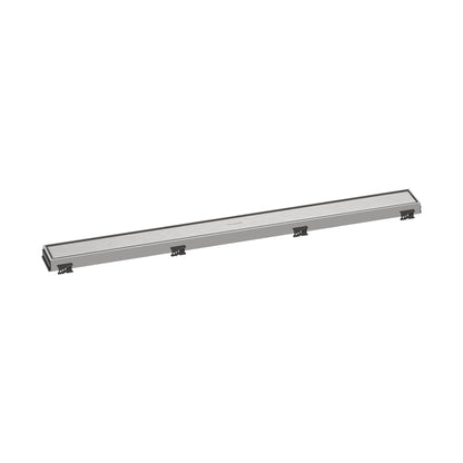hansgrohe RainDrain Match Trim 31 1/2" with Height Adjustable Frame