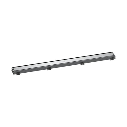 hansgrohe RainDrain Match Trim 31 1/2" with Height Adjustable Frame