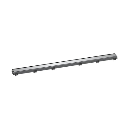hansgrohe RainDrain Match Trim 39 3/8" with Height Adjustable Frame