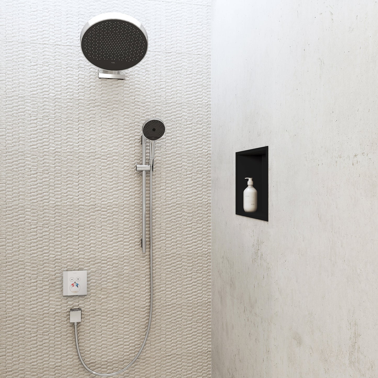 hansgrohe XtraStoris Original Wall Niche with Integrated Frame 12"x 12"x 4"