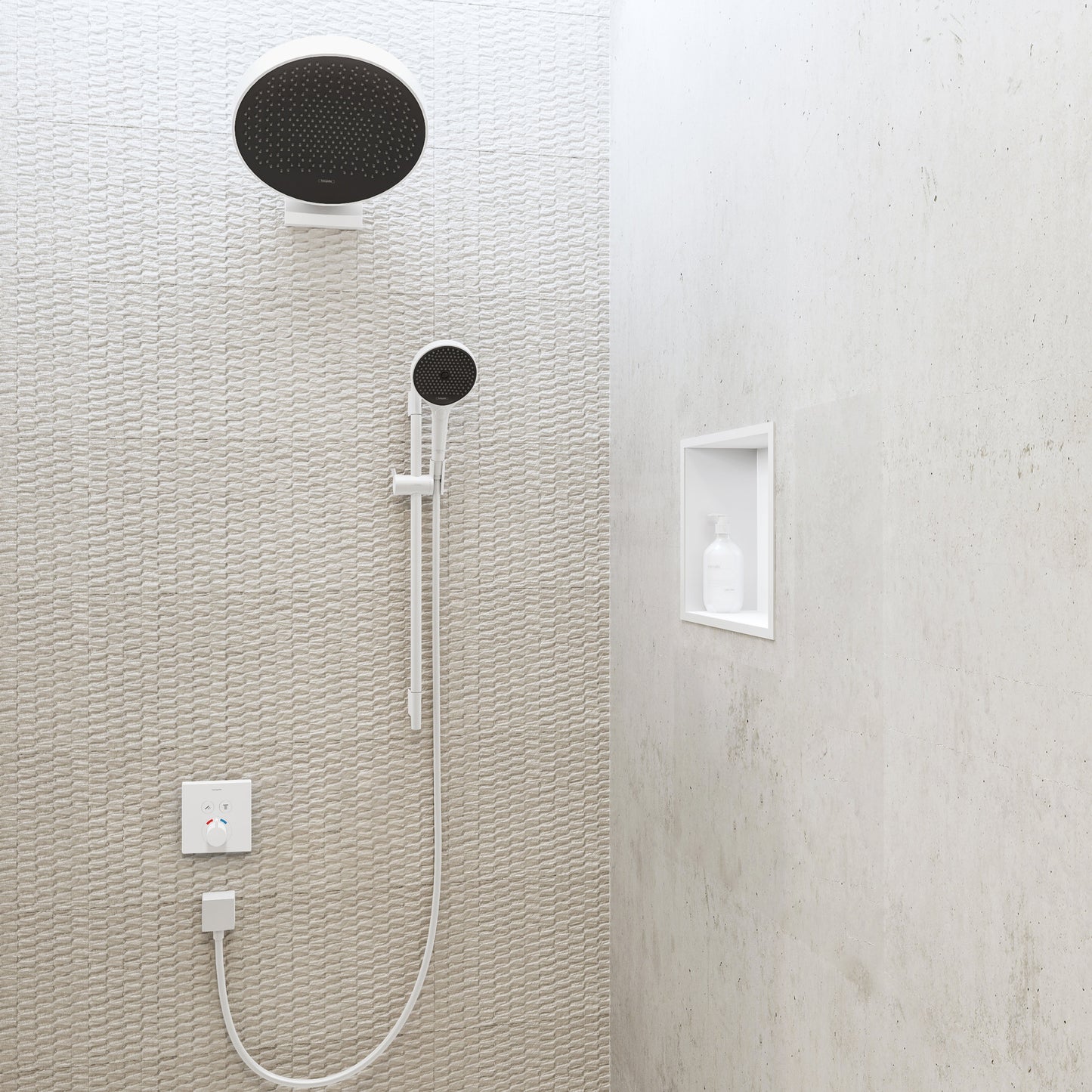 hansgrohe XtraStoris Original Wall Niche with Integrated Frame 12"x 12"x 4"