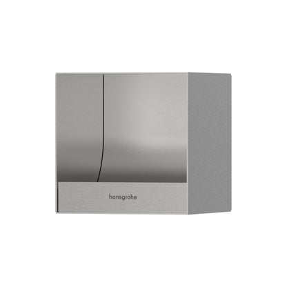 hansgrohe XtraStoris Original Recessed Toilet Paper Holder 6"x 6"x 5.5"