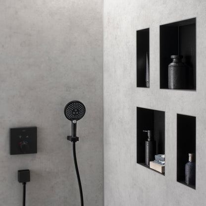 hansgrohe XtraStoris Minimalistic Wall Niche with Open Frame 12"x 6"x 4"