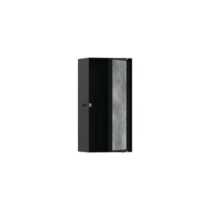 hansgrohe XtraStoris Rock Wall Niche with Tileable Door 12"x 6"x 4"