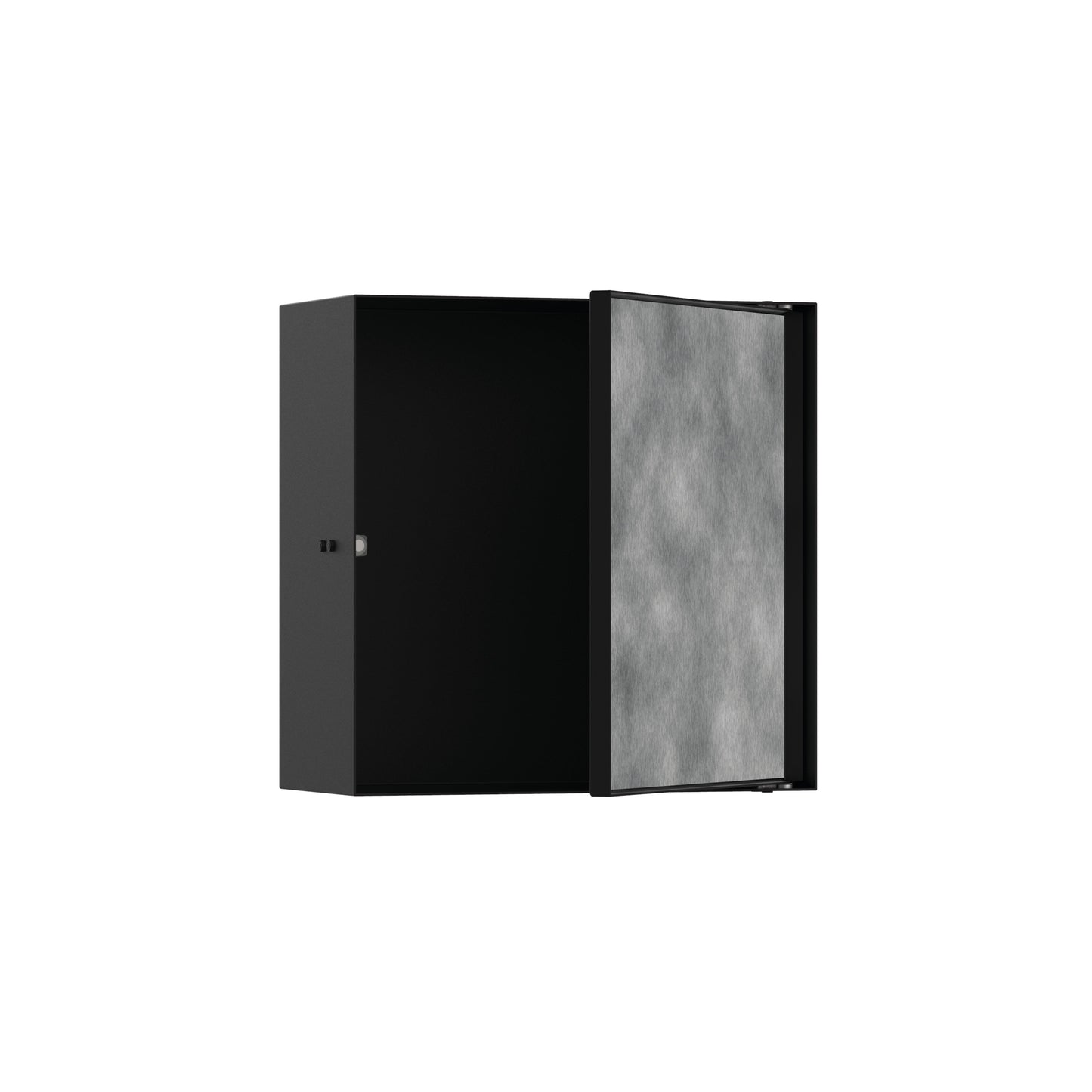 hansgrohe XtraStoris Rock Wall Niche with Tileable Door 12"x 12"x 5.5"