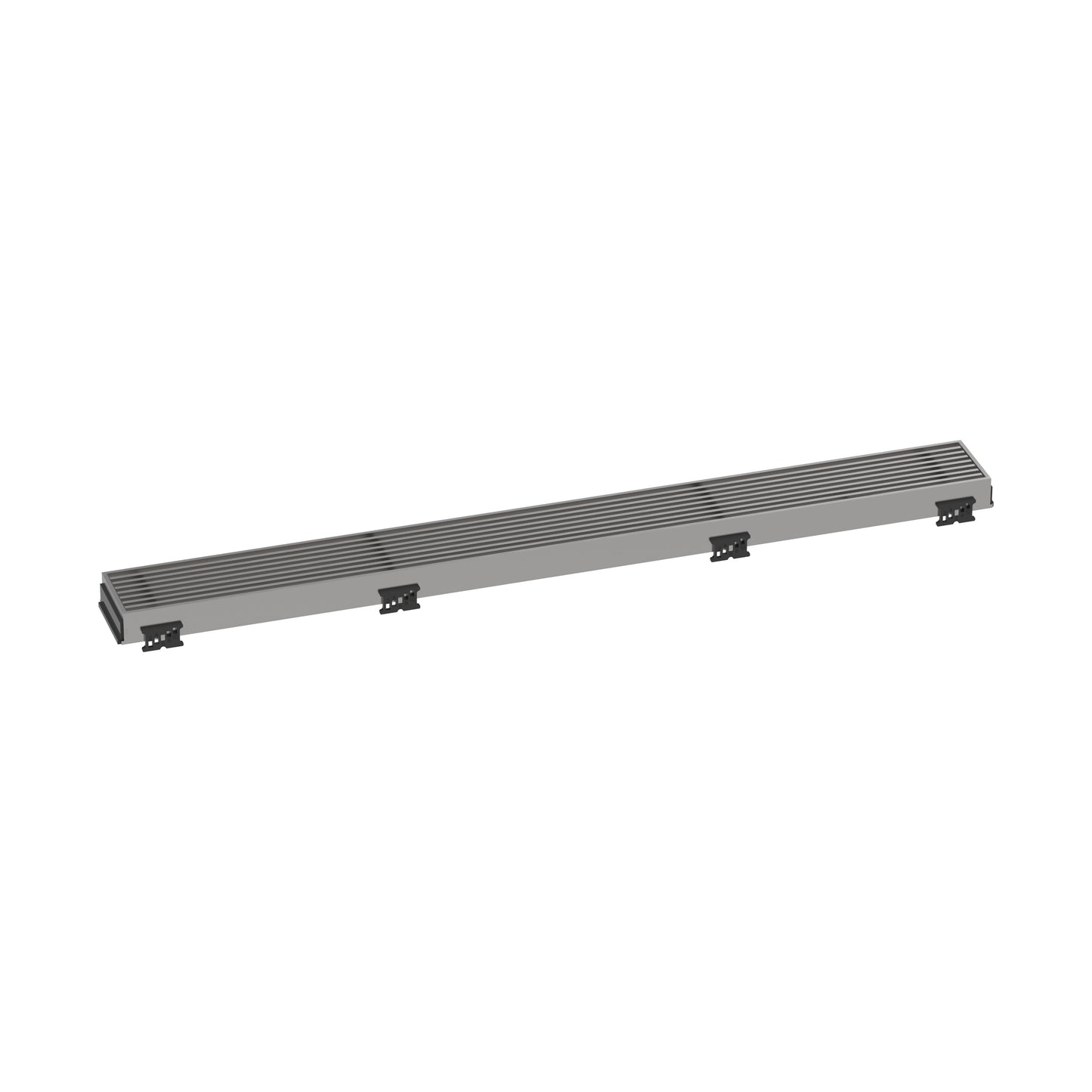 hansgrohe RainDrain Match Boardwalk Trim Broadwalk 27 5/8" with Height Adjustable Frame