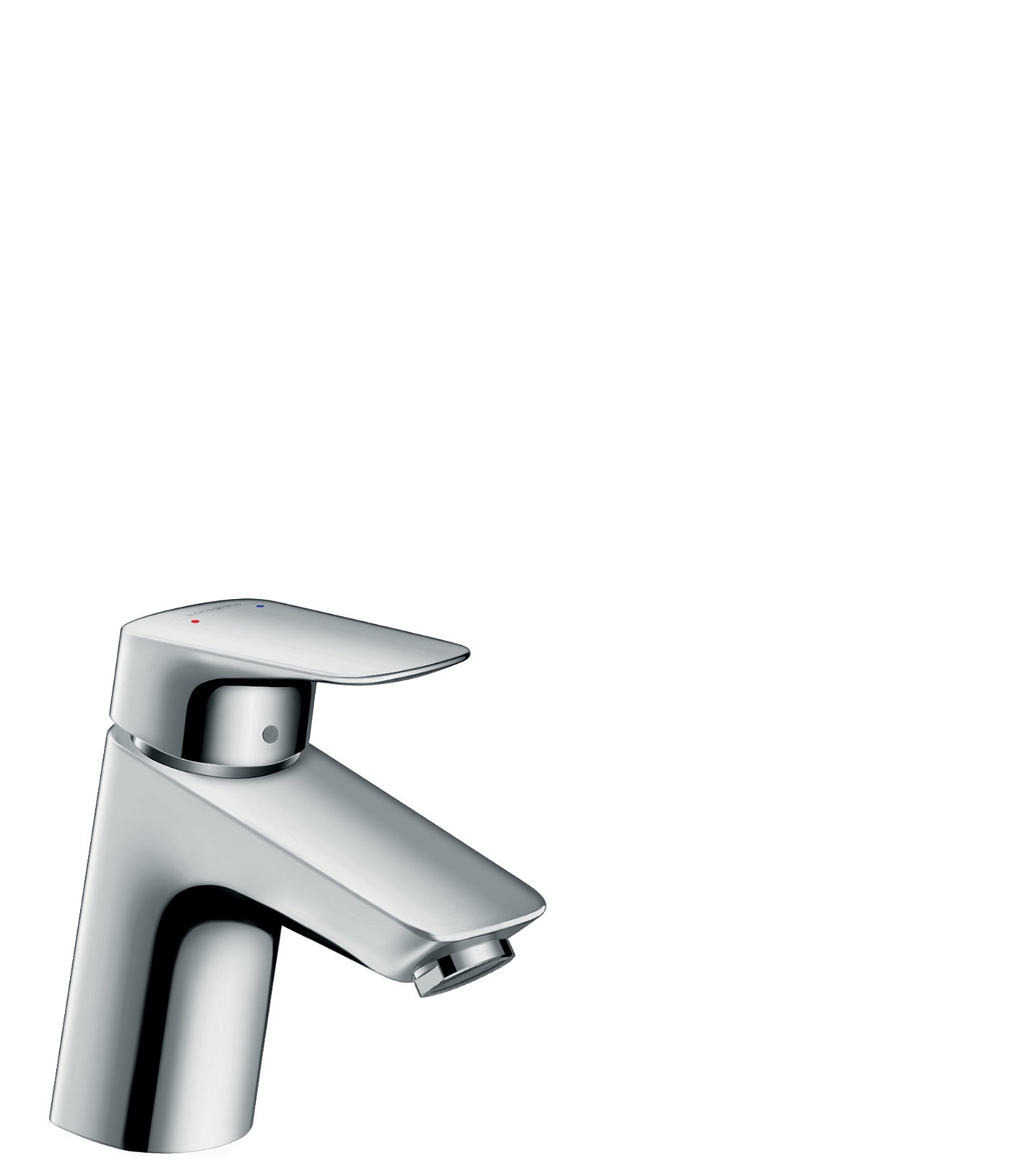 hansgrohe Logis Single-Hole Faucet 70 with Pop-Up Drain, 1.2 GPM
