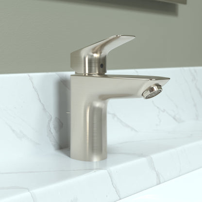 hansgrohe Logis Single-Hole Faucet 100 with Pop-Up Drain, 1.2 GPM