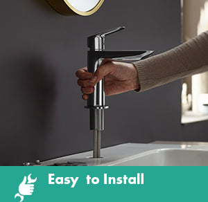hansgrohe Logis Fine Single-Hole Faucet 110, 1.2 GPM