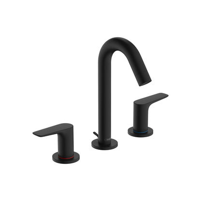 hansgrohe Logis Widespread Faucet 150 with Pop-Up Drain, 1.2 GPM