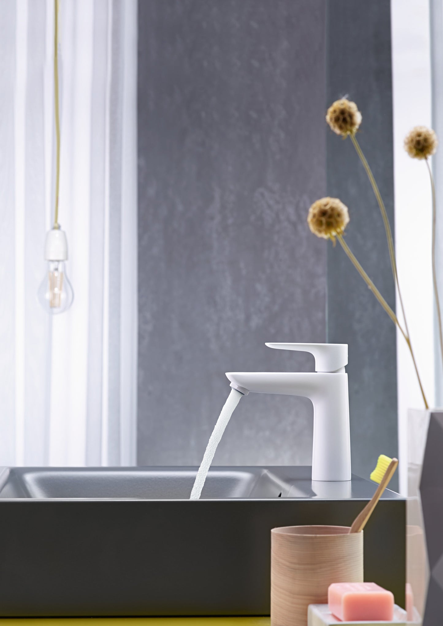hansgrohe Talis E Single-Hole Faucet 110 with Pop-Up Drain, 1.2 GPM