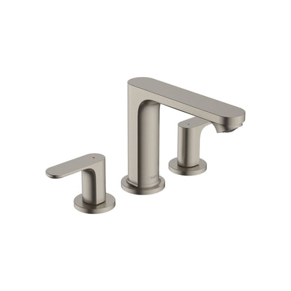 hansgrohe Rebris S Widespread Faucet 110 with Pop-Up Drain, 1.2 GPM