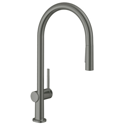 hansgrohe Talis N HighArc Kitchen Faucet, O-Style 2-Spray Pull-Down, 1.75 GPM