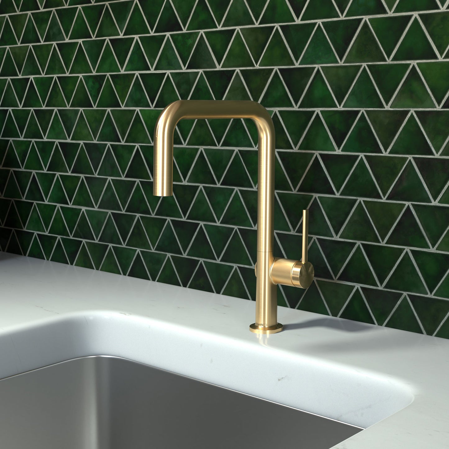 hansgrohe Talis N Kitchen Faucet, U-Style 1-Spray, 1.75 GPM