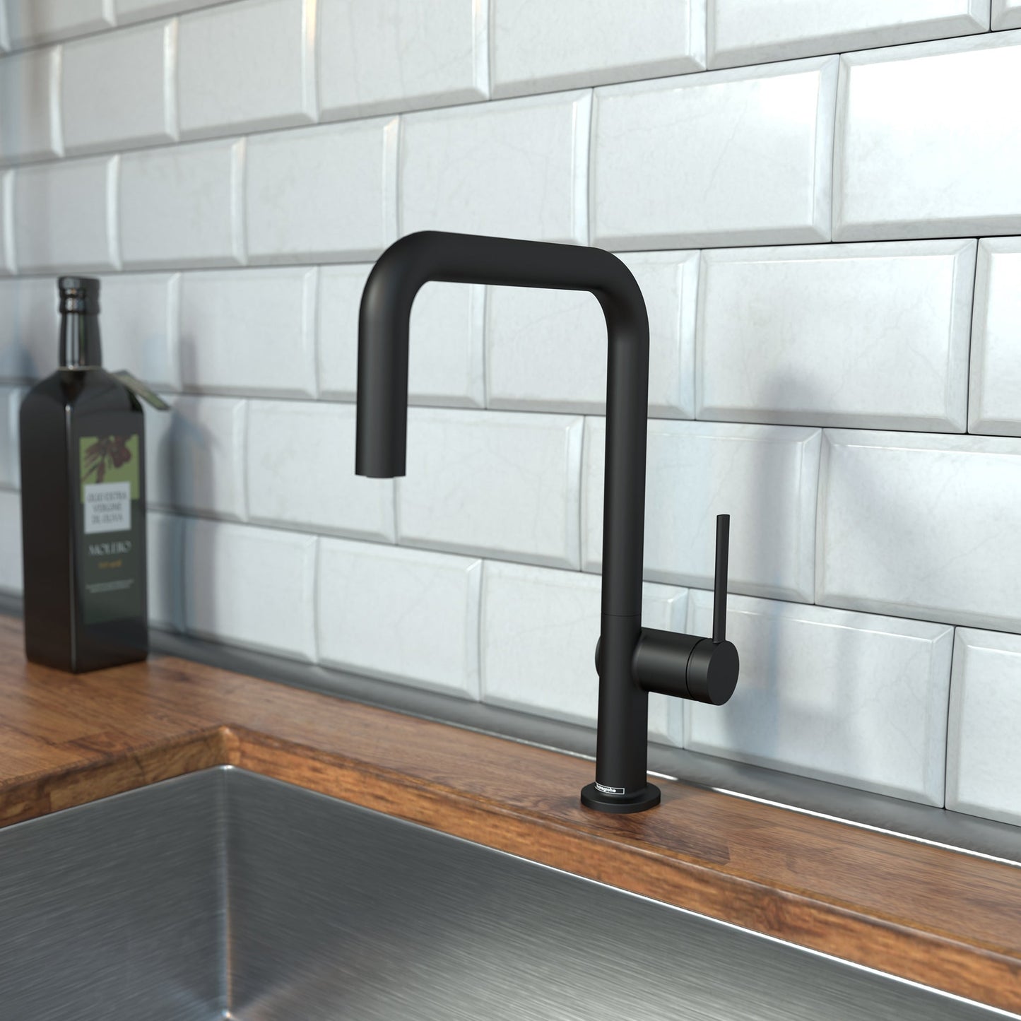 hansgrohe Talis N Kitchen Faucet, U-Style 1-Spray, 1.75 GPM