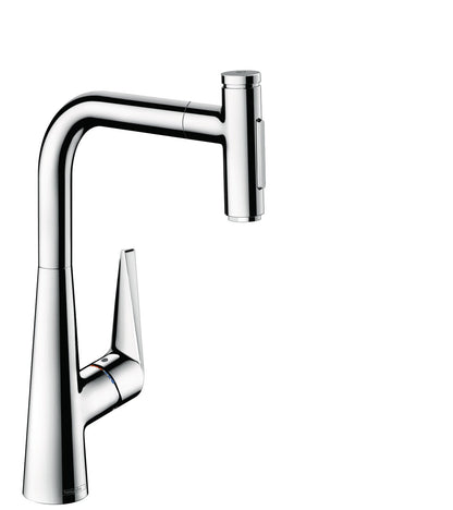 hansgrohe Talis Select S HighArc Kitchen Faucet, 2-Spray Pull-Out, 1.75 GPM