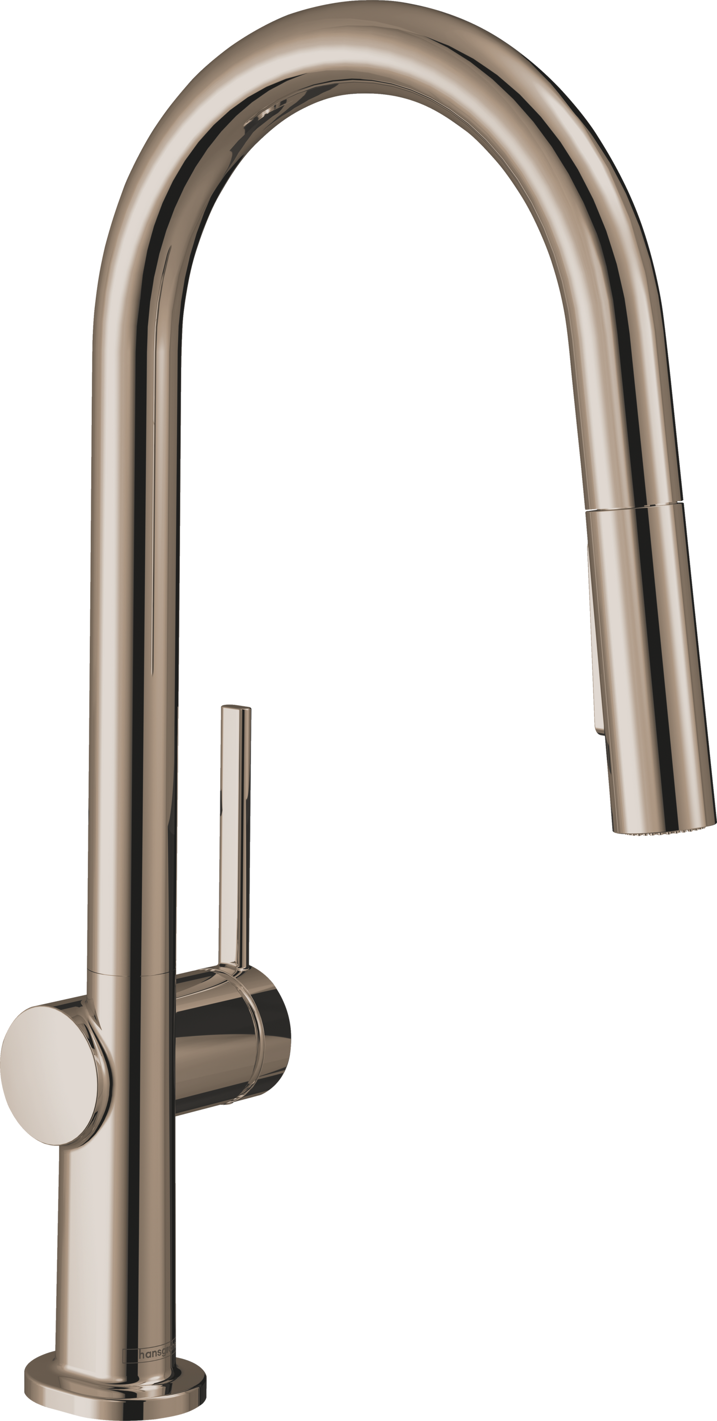 hansgrohe Talis N HighArc Kitchen Faucet, A-Style 2-Spray Pull-Down, 1.75 GPM