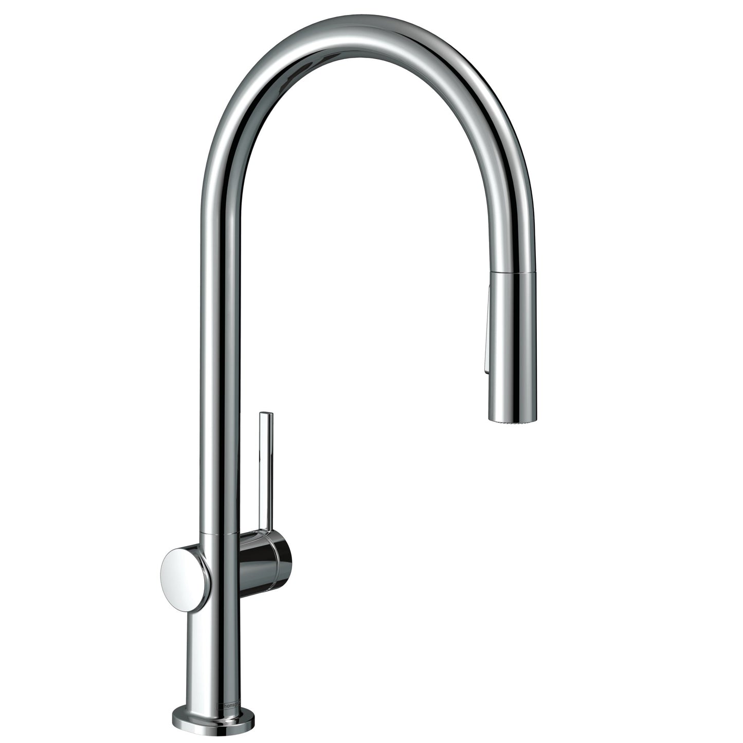 hansgrohe Talis N HighArc Kitchen Faucet, O-Style 2-Spray Pull-Down, 1.5 GPM