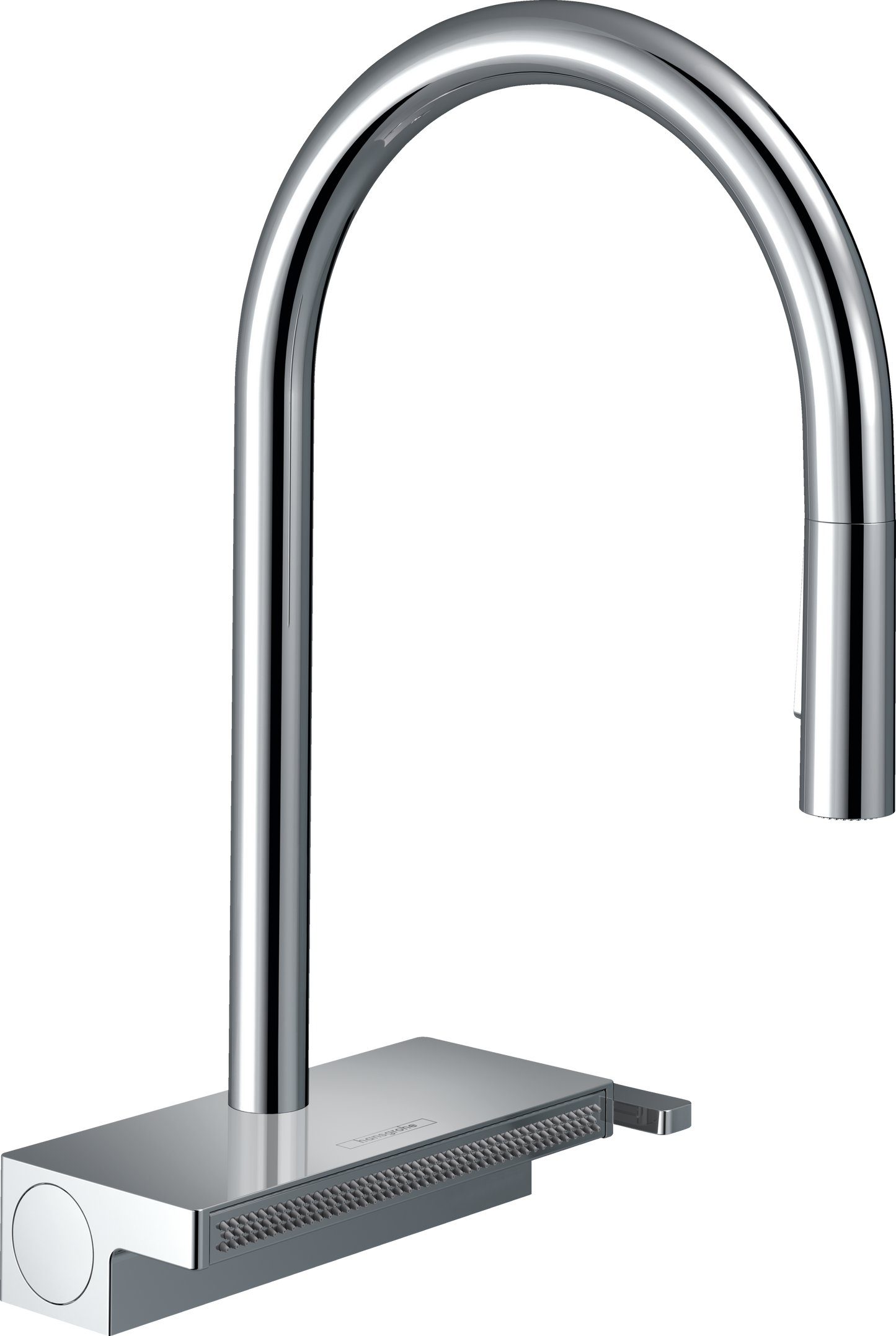 hansgrohe Aquno Select HighArc Kitchen Faucet, 3-Spray Pull-Down, 1.75 GPM