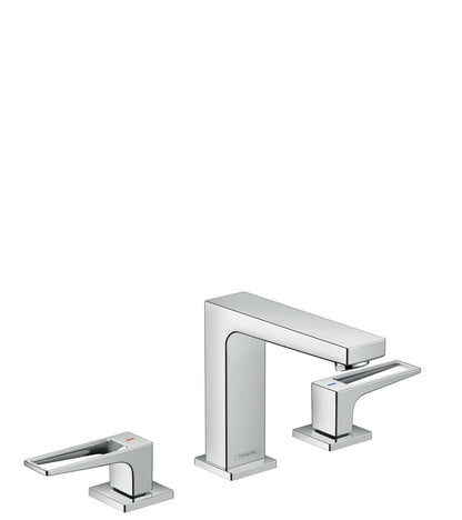 hansgrohe Metropol Widespread Faucet 110 with Loop Handles, 1.2 GPM