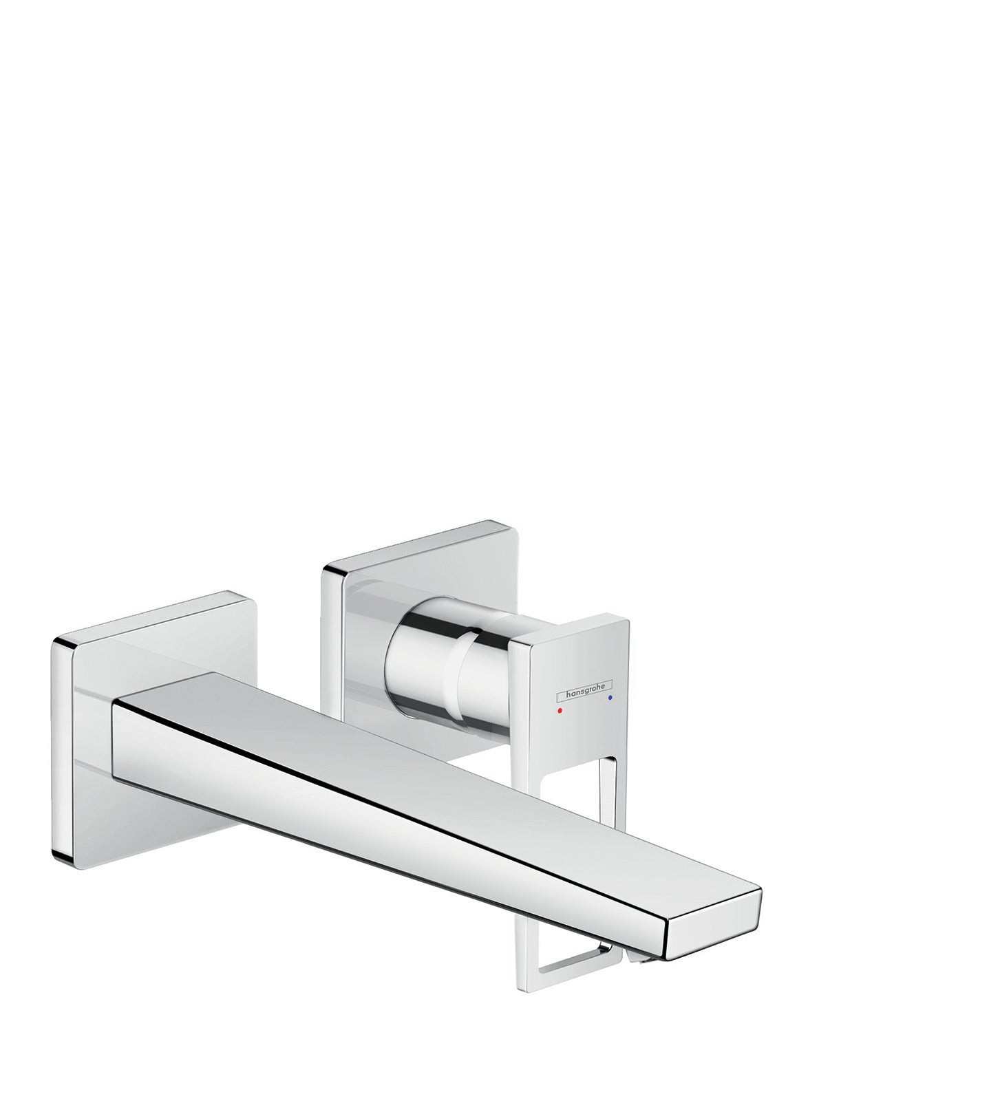 hansgrohe Metropol Wall-Mounted Single-Handle Faucet Trim with Loop Handle, 1.2 GPM