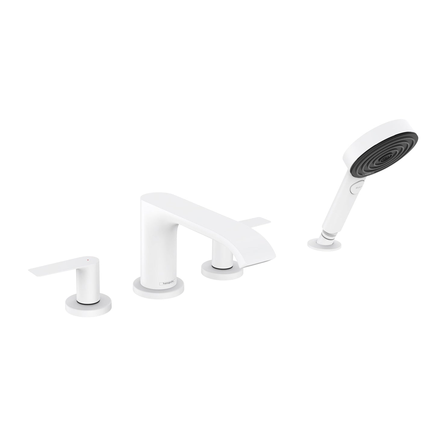 hansgrohe Vivenis 4-Hole Roman Tub Set Trim with 1.75 GPM Handshower