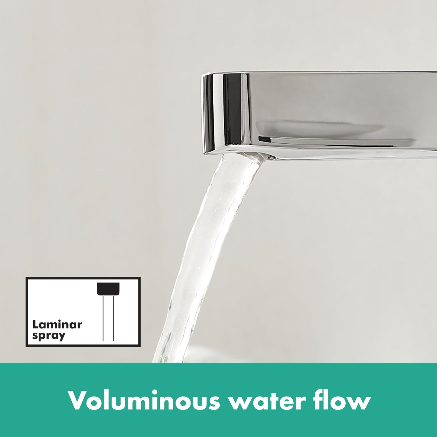 hansgrohe Finoris Single-Hole Faucet 100 with Pop-Up Drain, 1.2 GPM
