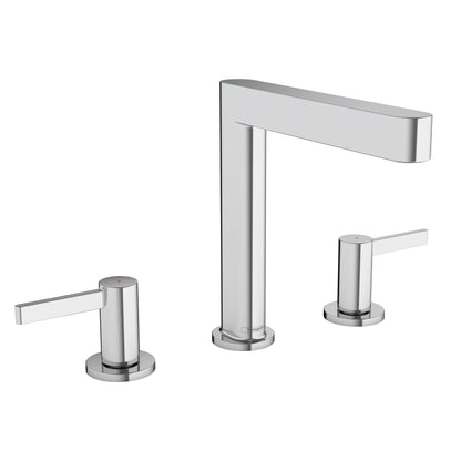 hansgrohe Finoris Wide-spread Faucet 160 with Pop-up Drain, 1.2 GPM