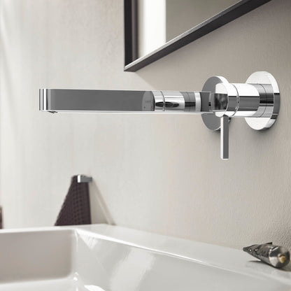 hansgrohe Finoris Wall-Mounted Single-Handle Faucet Trim, 1.2 GPM