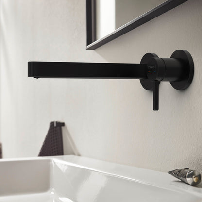 hansgrohe Finoris Wall-Mounted Single-Handle Faucet Trim, 1.2 GPM