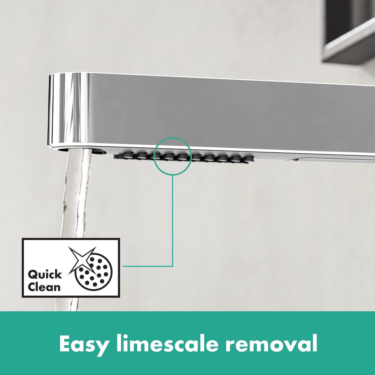 hansgrohe Finoris Single-Hole Faucet 230 with 2-Spray Pull-Out, 1.2 GPM