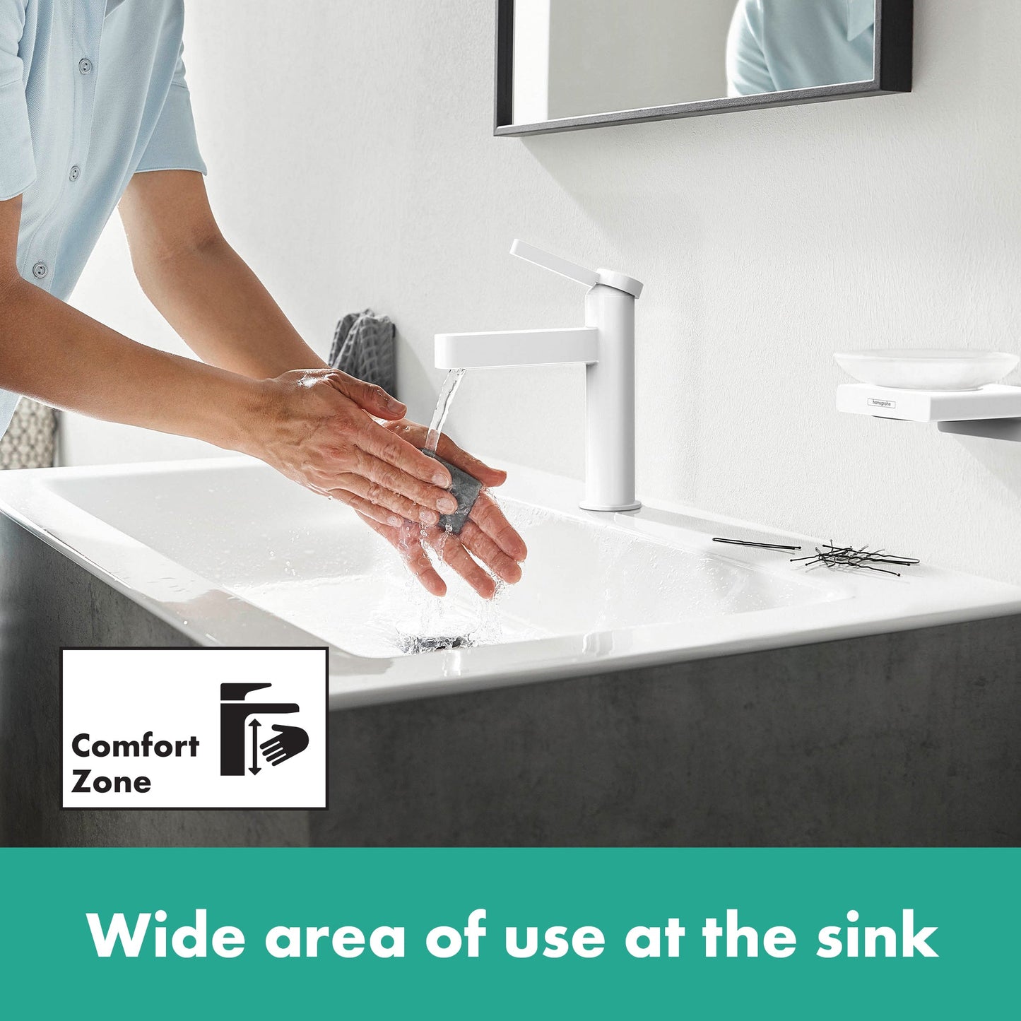 hansgrohe Finoris Single-Hole Faucet 260, 1.2 GPM