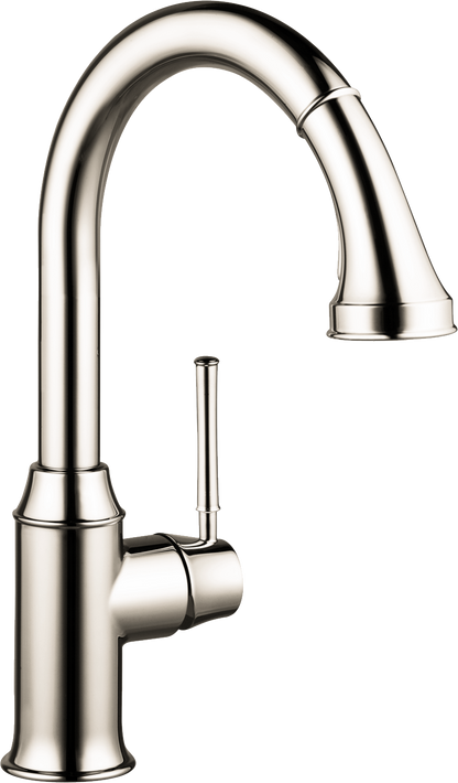 hansgrohe Talis C HighArc Kitchen Faucet, 2-Spray Pull-Down, 1.75 GPM