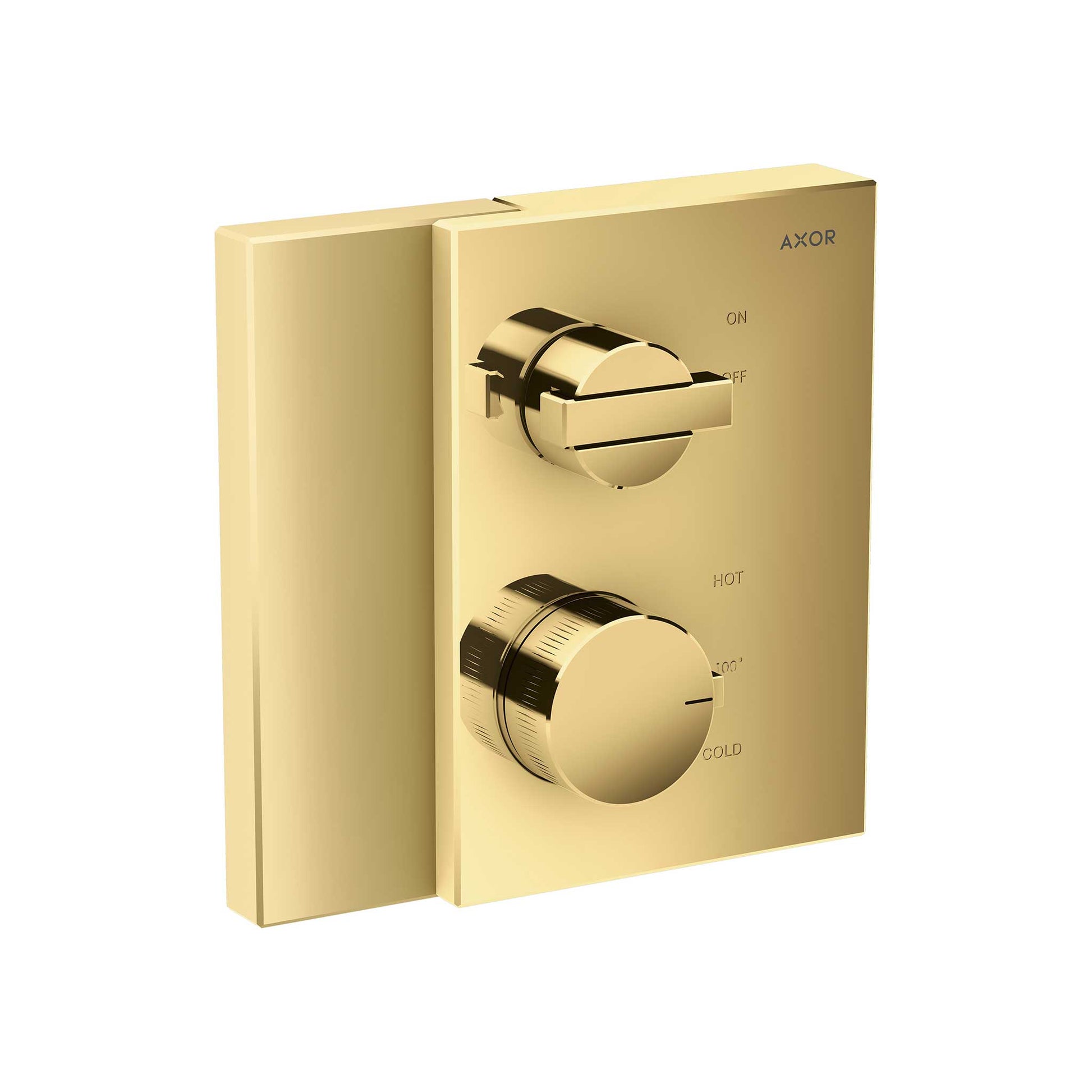 AXOR Edge Thermostatic Trim with Volume Control