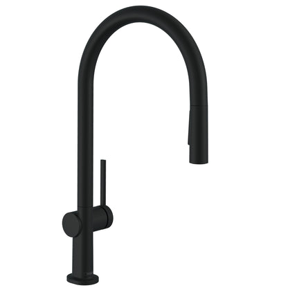 hansgrohe Talis N HighArc Kitchen Faucet, O-Style 2-Spray Pull-Down, 1.5 GPM