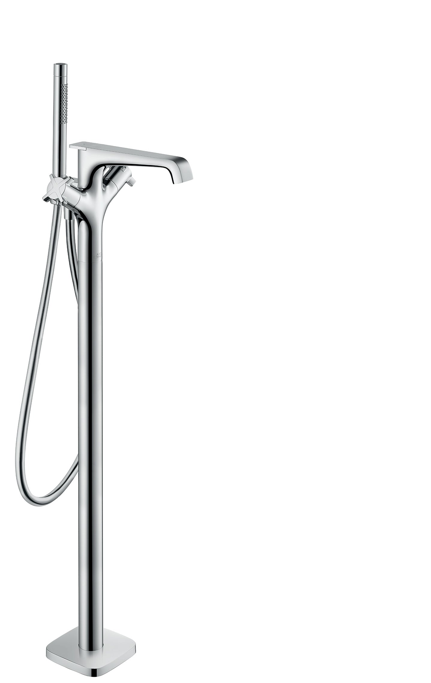 AXOR Citterio E Thermostatic Freestanding Tub Filler Trim with 1.75 GPM Handshower