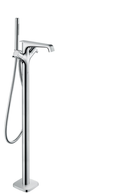 AXOR Citterio E Thermostatic Freestanding Tub Filler Trim with 1.75 GPM Handshower