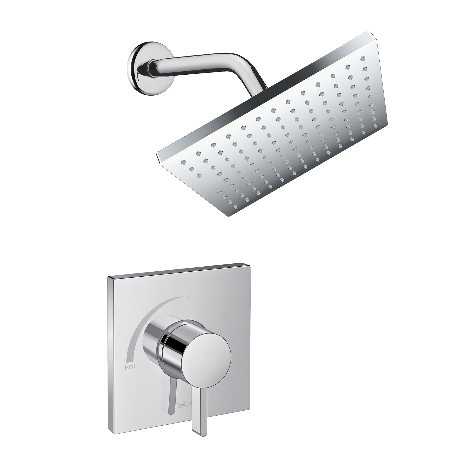 hansgrohe Vernis Blend Pressure Balance Shower Set, 1.75 GPM