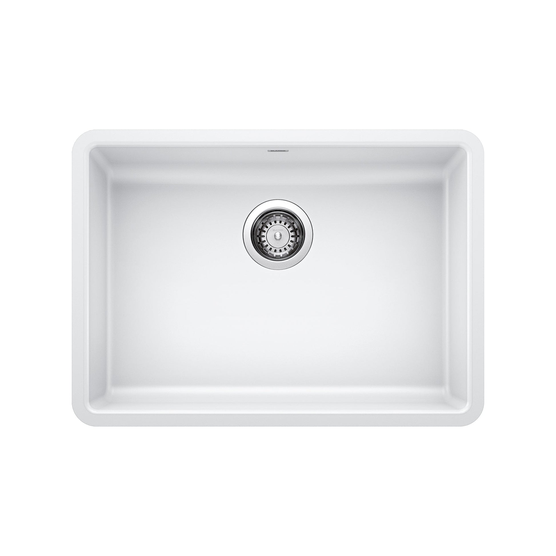 BLANCO 442542 Precis 25" ADA Single Bowl Kitchen Sink - White