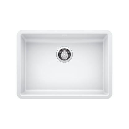 BLANCO 442542 Precis 25" ADA Single Bowl Kitchen Sink - White