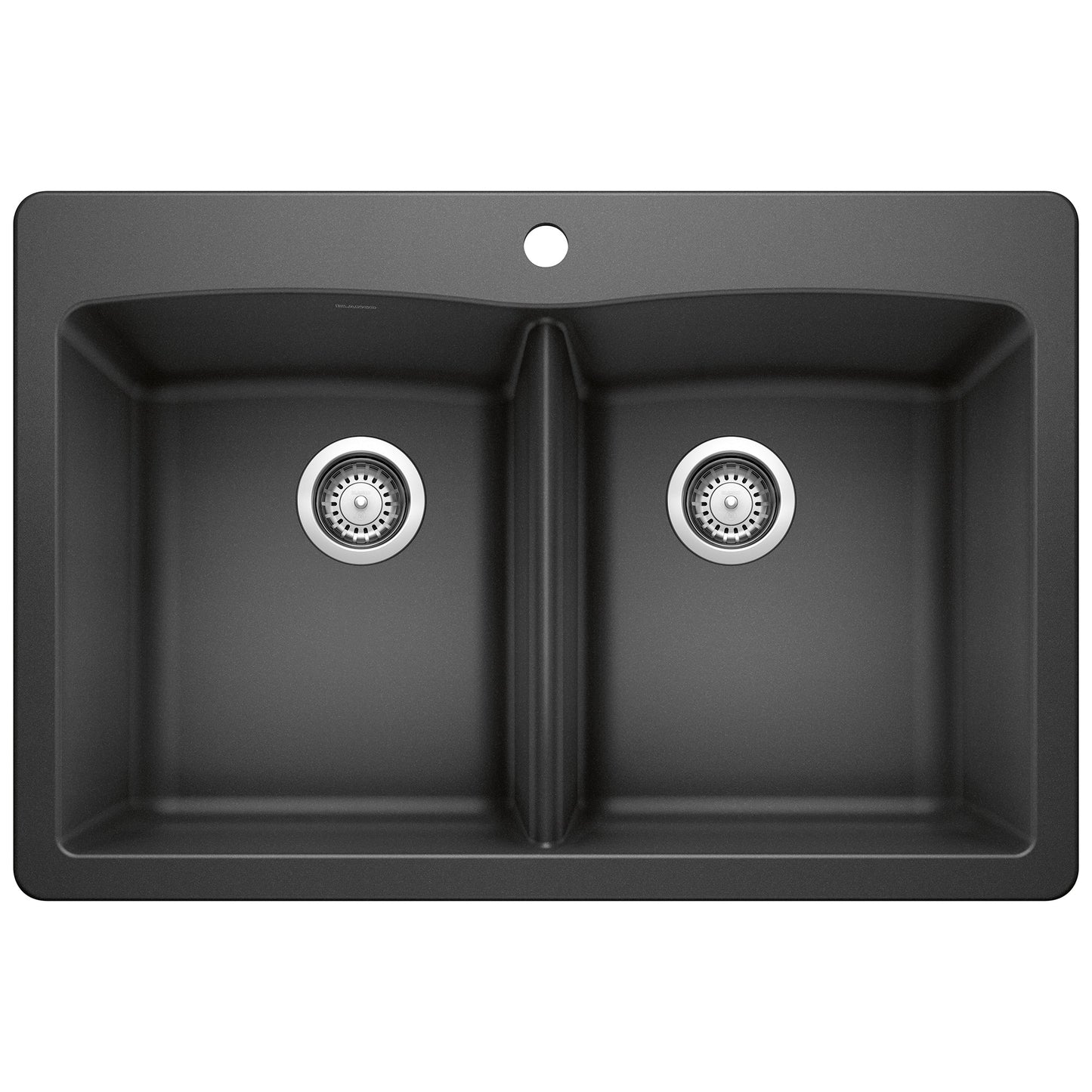 BLANCO 440220 Diamond Equal Double Dual Mount Kitchen Sink - Anthracite