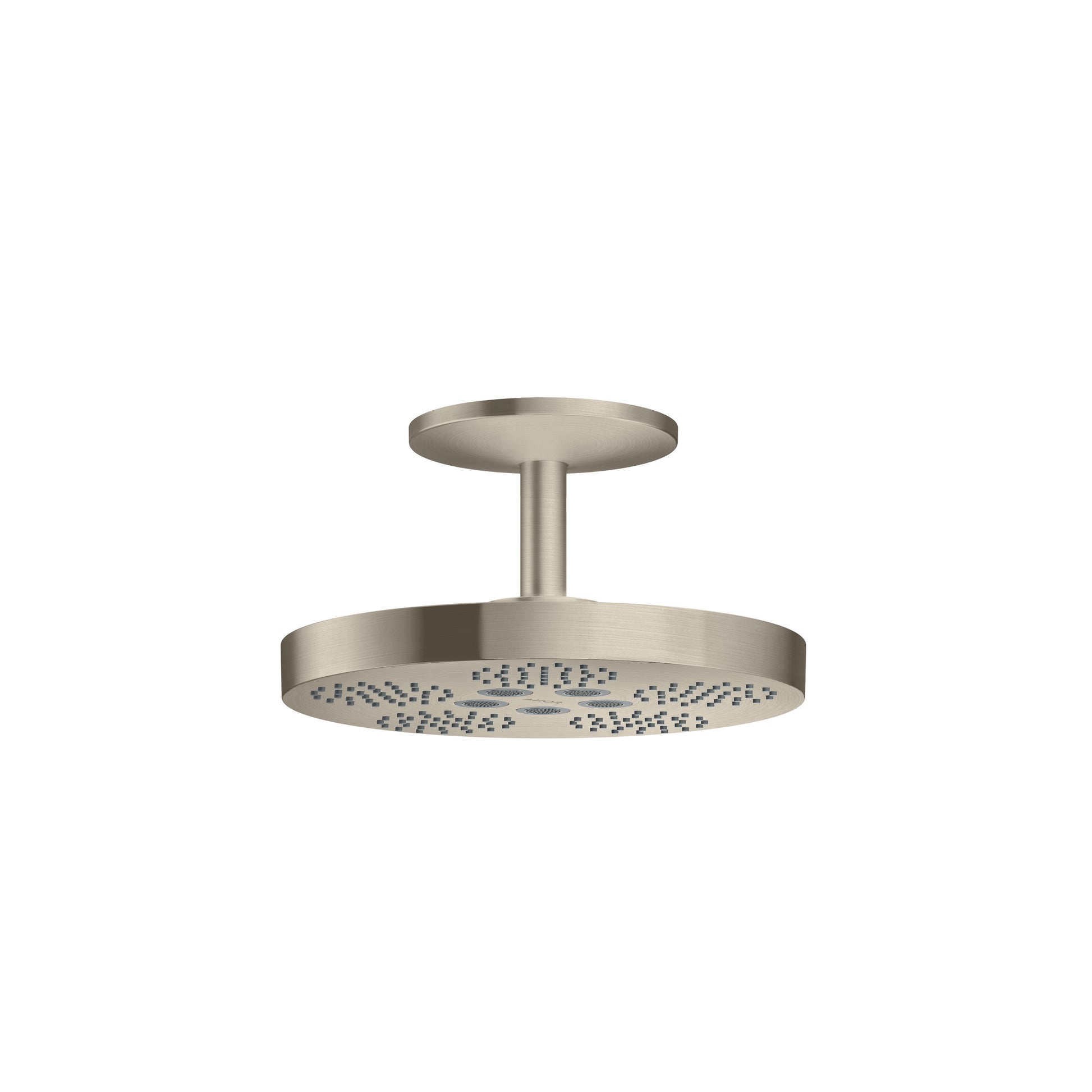AXOR ONE Showerhead 280 2-Jet with Ceiling Mount Trim, 2.5 GPM