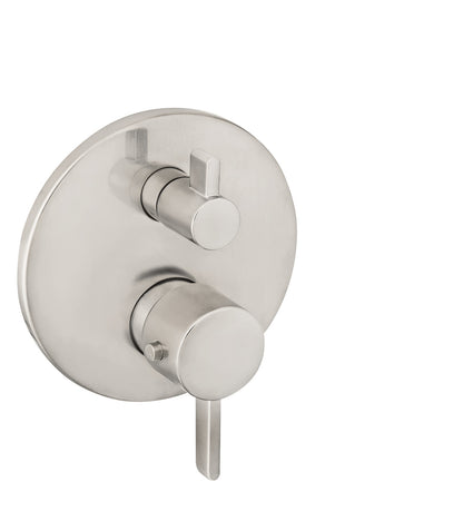 hansgrohe Ecostat Thermostatic Trim S with Volume Control and Diverter