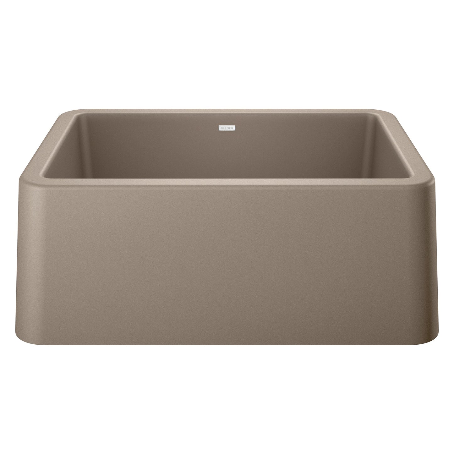 BLANCO 402318 Ikon 27" Apron Single Bowl Farmhouse Sink - Truffle